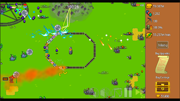 全体登船防御列车