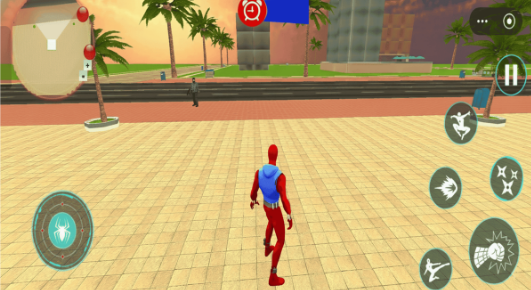 绳索蜘蛛超级英雄